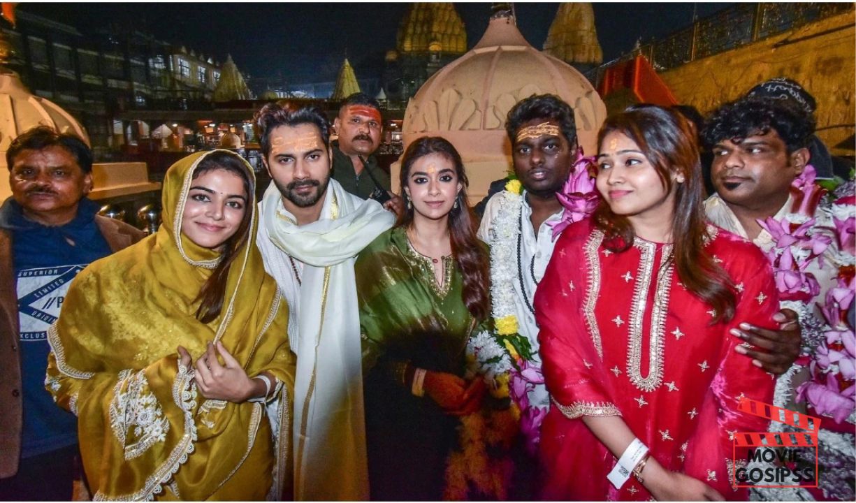 Varun Dhawan arrived at Ujjain temple