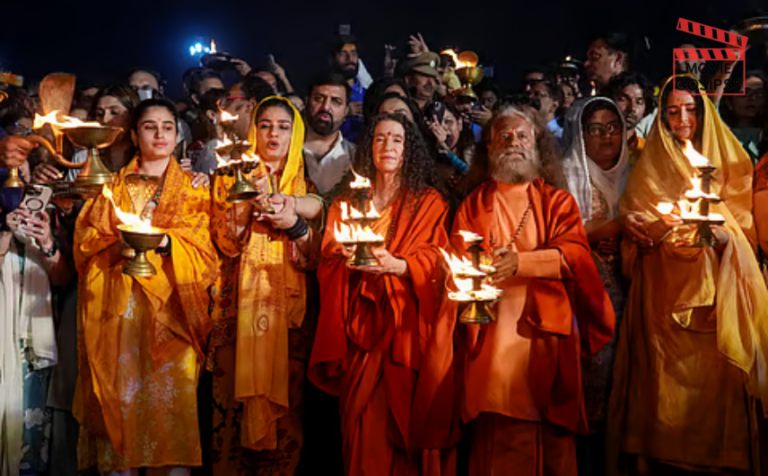 katrina raveena rasha in mahakumbh 